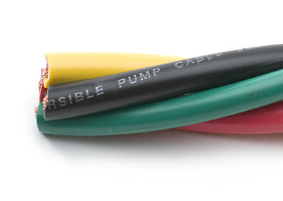 PVC Twisted Pump Cable with Ground