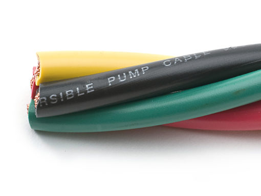 PVC Twisted Pump Cable with Ground