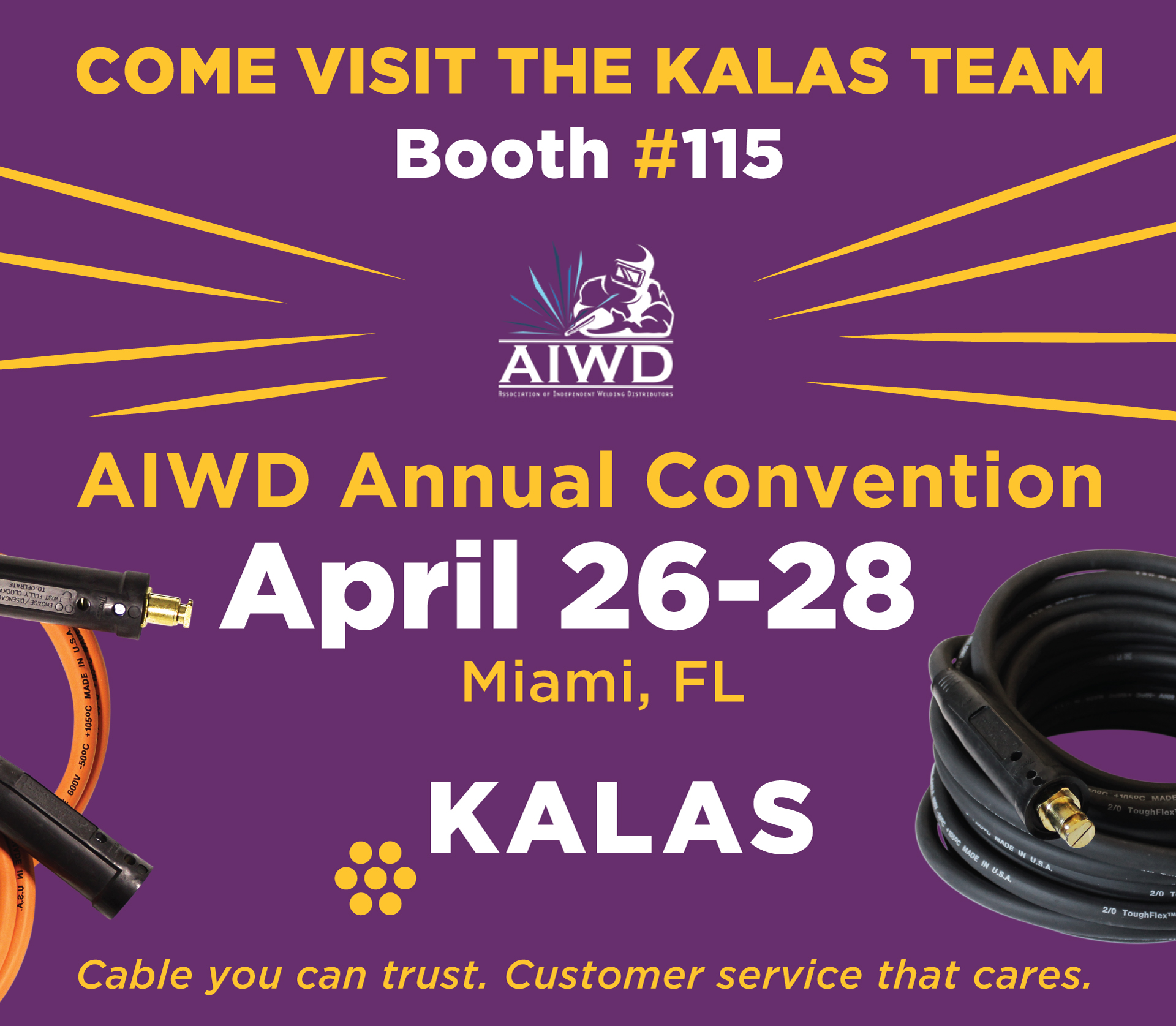 Kalas at AIWD Annual Convention