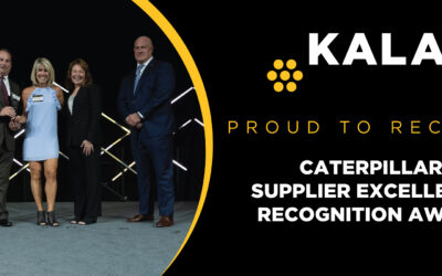 Kalas Receives Caterpillar Supplier Excellence Recognition Award