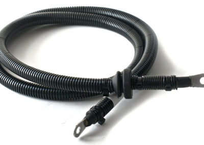 Thimble (Ring terminal) Cables Cable with Overmolded Grommet