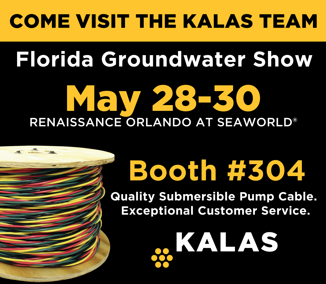 Meet Kalas at the 2026 Florida Groundwater Show in Orlando