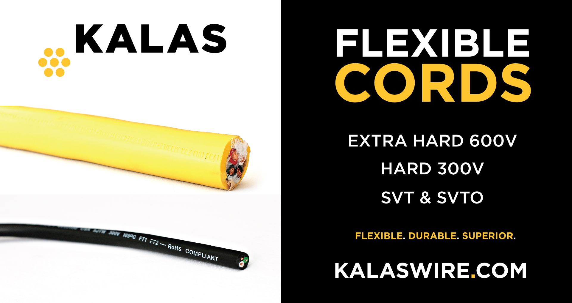 Quality Characteristics of Kalas Flexible Cord - Kalas Wire