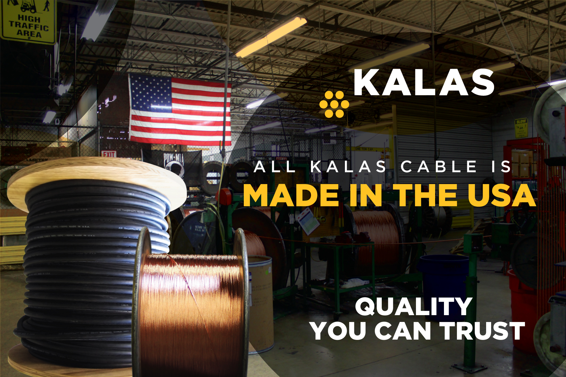 Made-in-USA All Kalas Cable is Made in USA