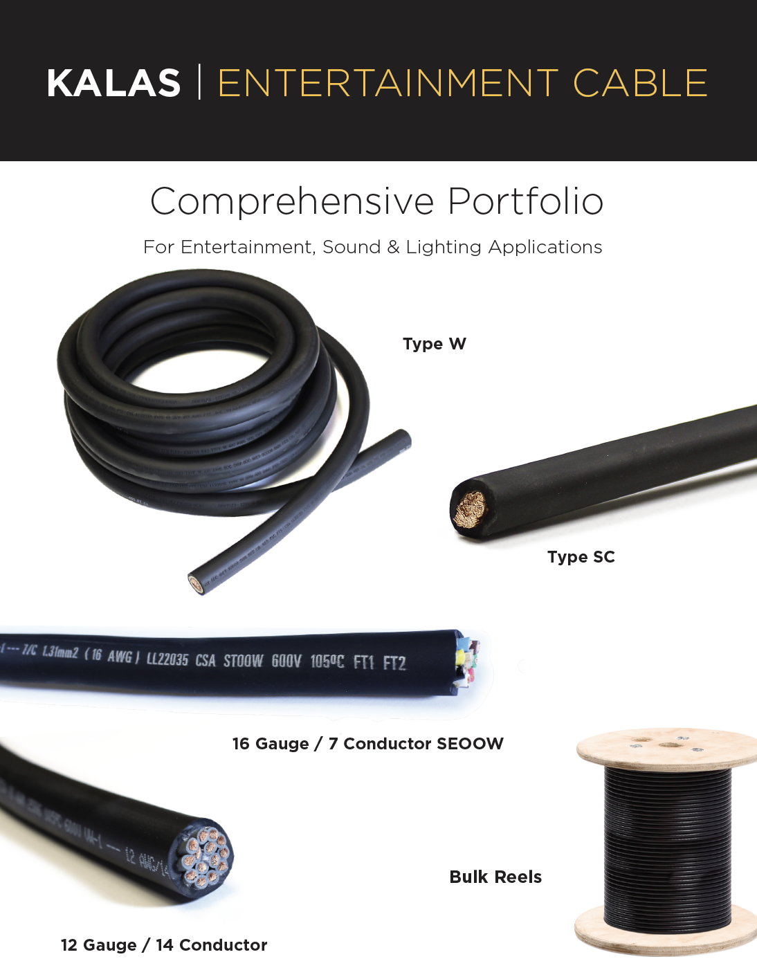 Kalas Entertainment Cable Portfolio