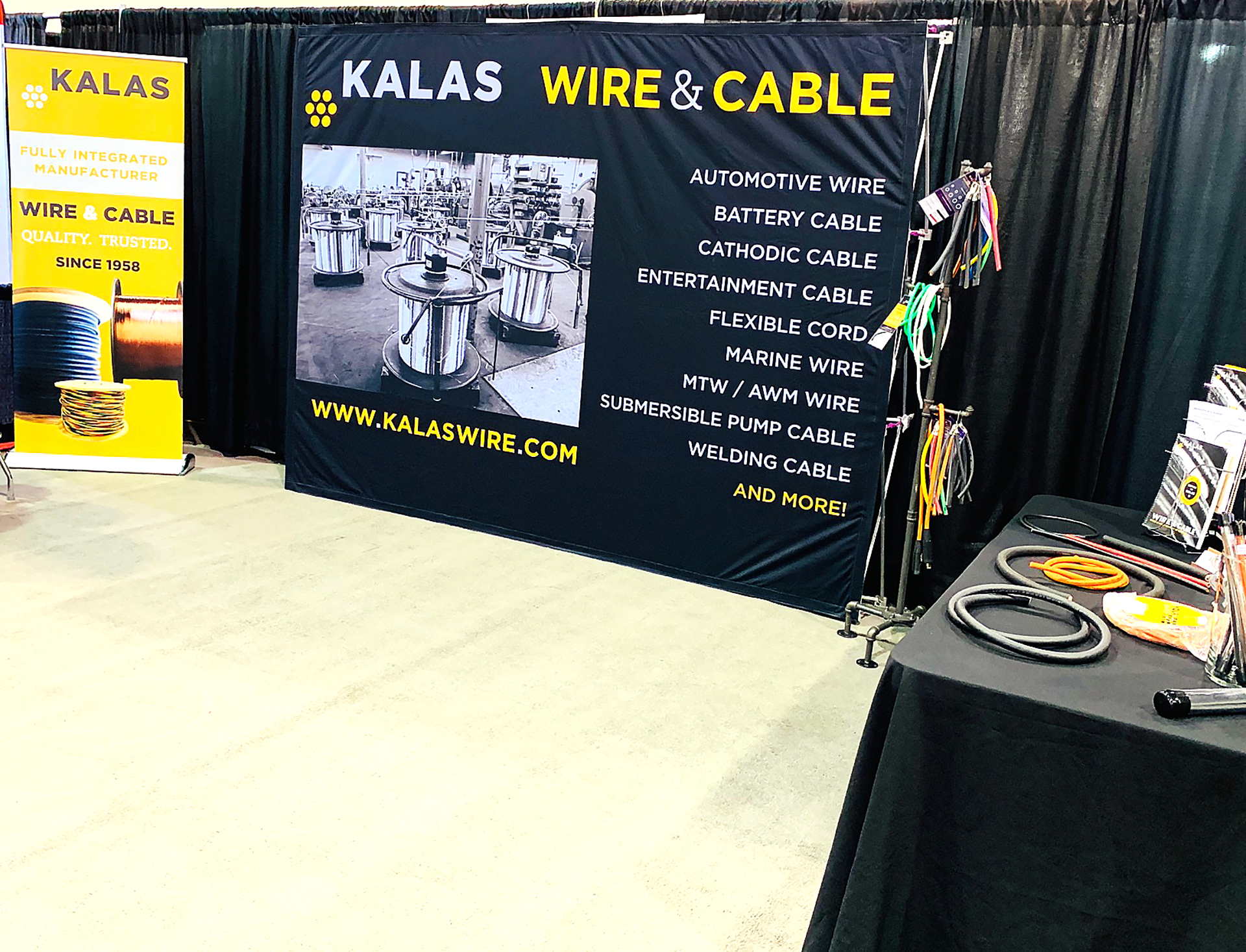 Kalas at Electrical Wire Processing Technology Expo Kalas Wire